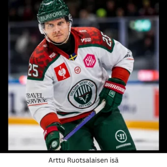 Arttu Ruotsalaisen isä – tärkeä tuki jääkiekkouran alkuvaiheessa
