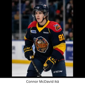Connor McDavid ikä – kuinka vanha NHL-supertähti on vuonna 2026?