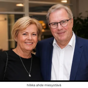 Hilkka Ahde miesystävä – kuka on Vesa Kallionpää?