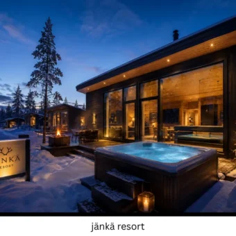 Jänkä Resort – ylellinen lomakohde Ylläksen luonnon keskellä